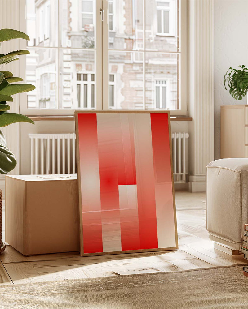 Fade | Abstraktes Kunstposter