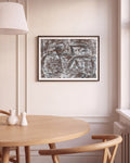 Fahrrad | Acryl & Pastell Gemälde Kunstdruck