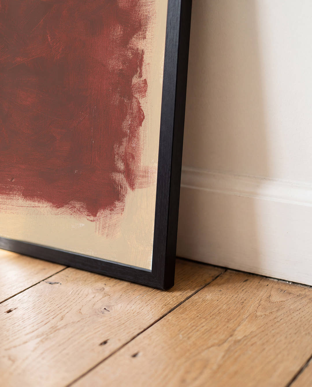 Fleck | Abstraktes Acrylgemälde Kunstdruck