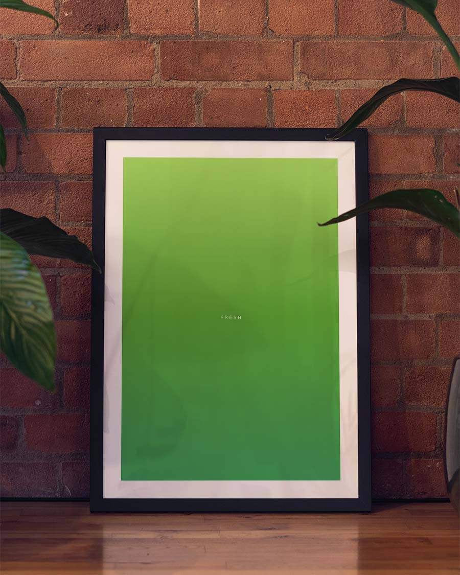 Fresh | Minimalist Art Poster