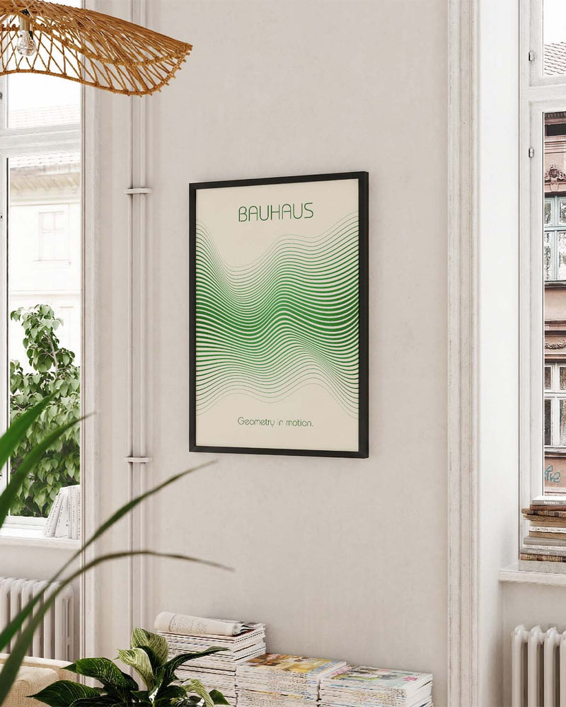 Geometry in Motion | Bauhaus Poster