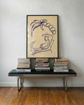 Homeoffice | Line Art Poster