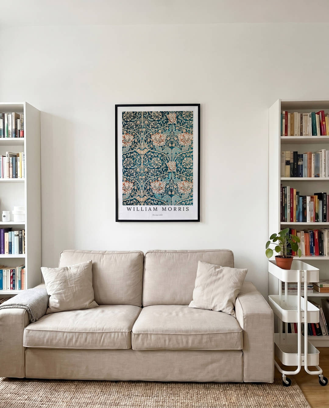 Honeysuckle | William Morris Poster