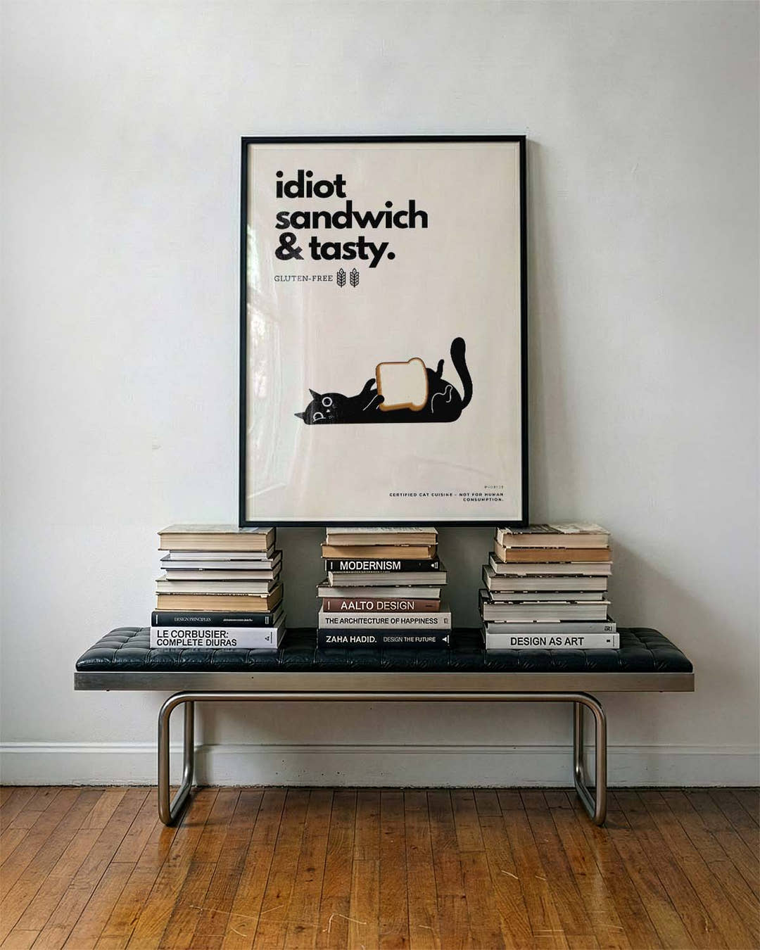 Idiot Sandwich | Illustratives Fun-Poster