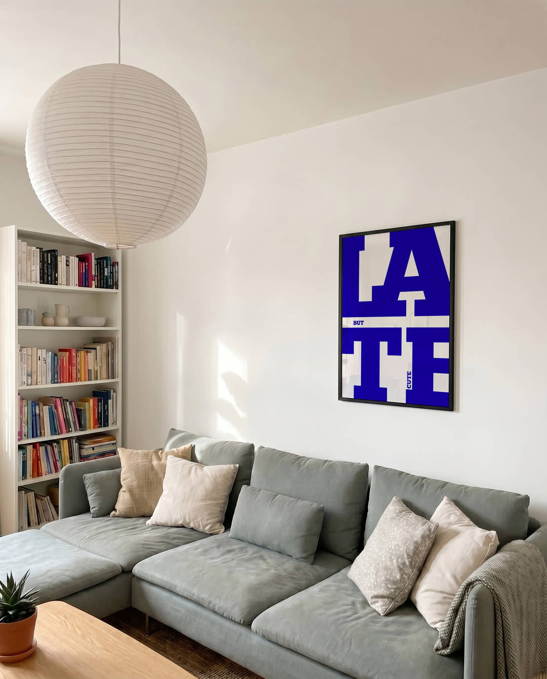Late | Typografie Poster