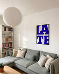 Late | Typografie Poster