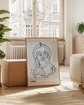LB – L‘ Amour | Line Art Poster