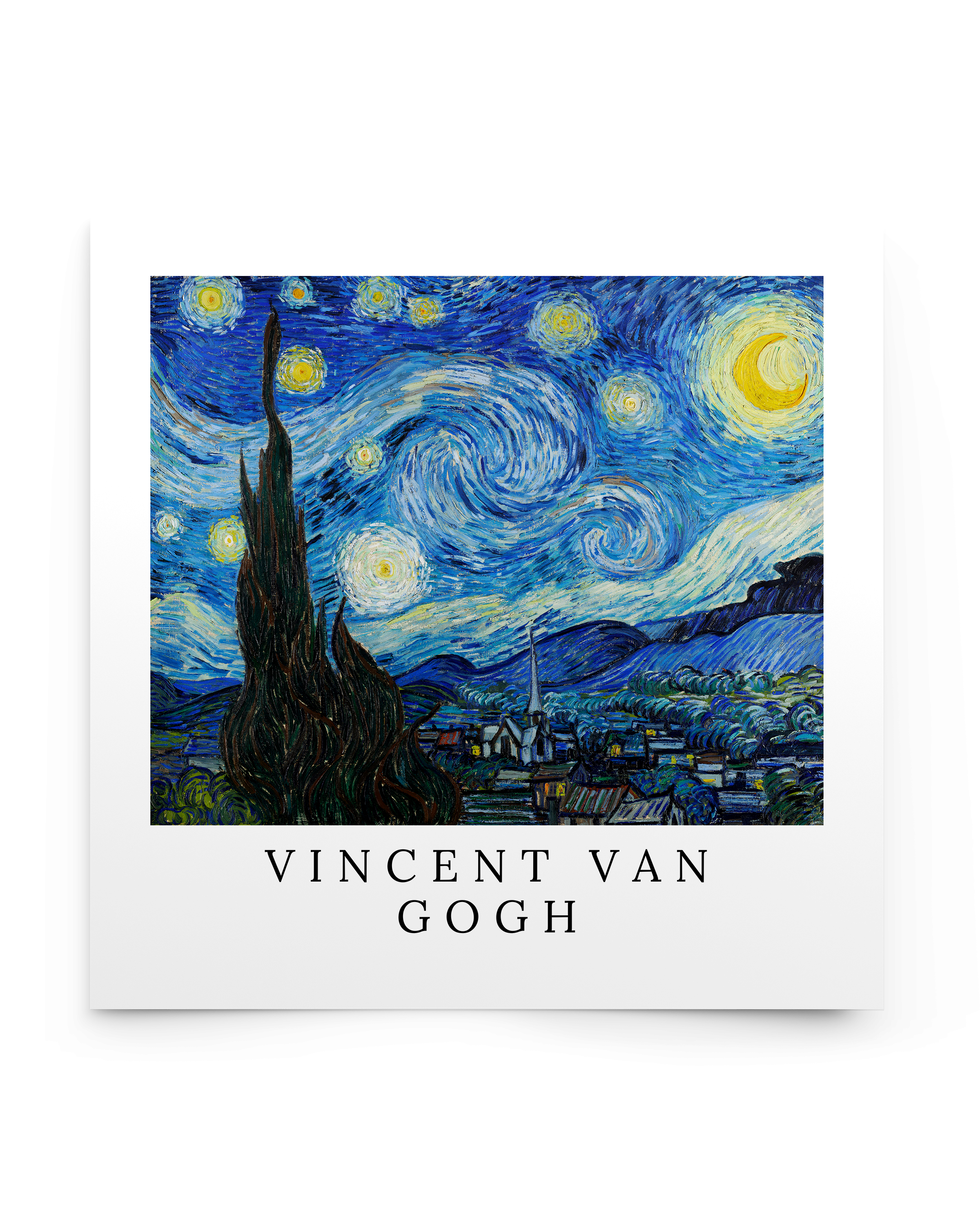 La Nuit étoilée – Kunst Poster von Vincent van Gogh | Wallera®