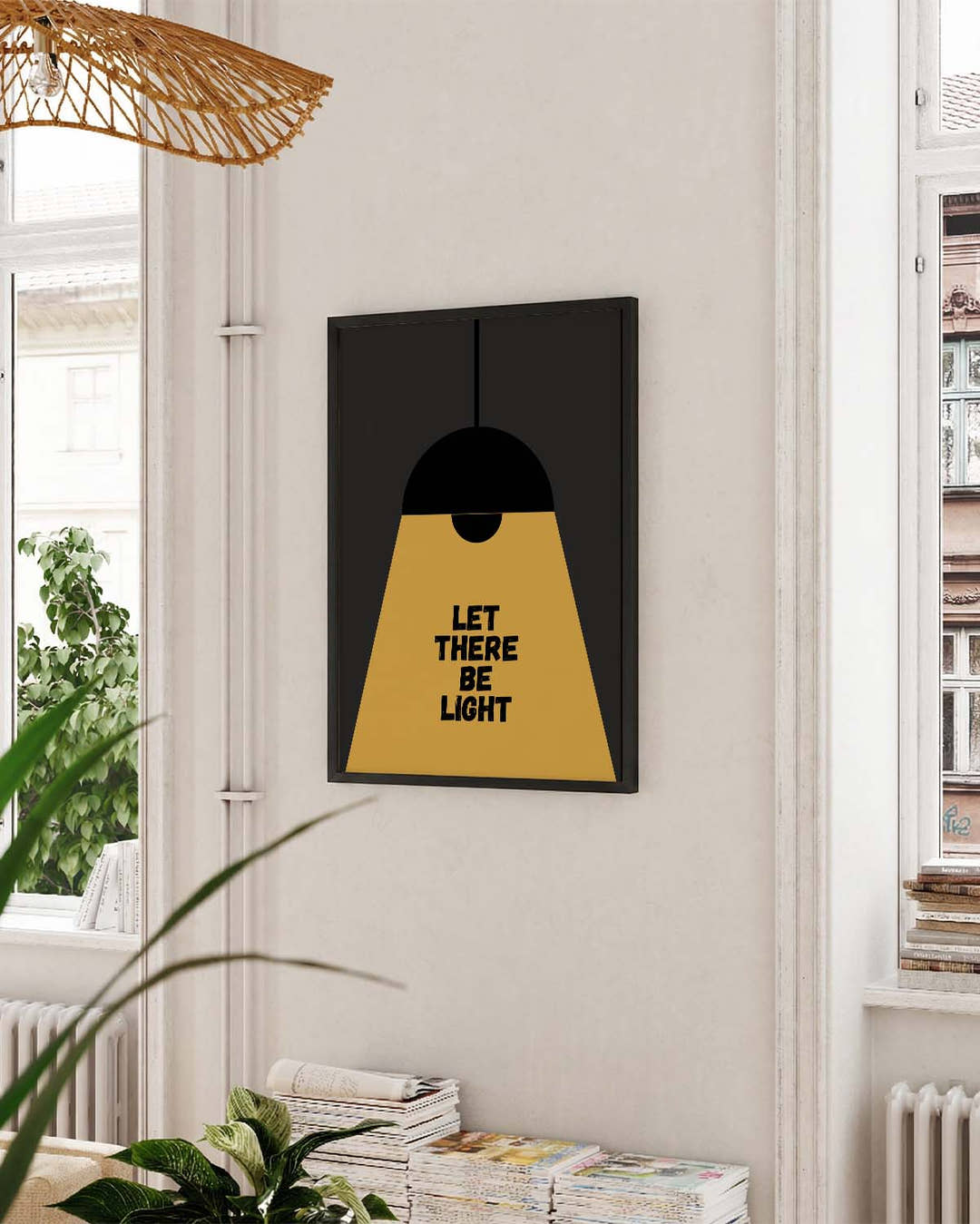 Let There Be Light | Illustration Poster