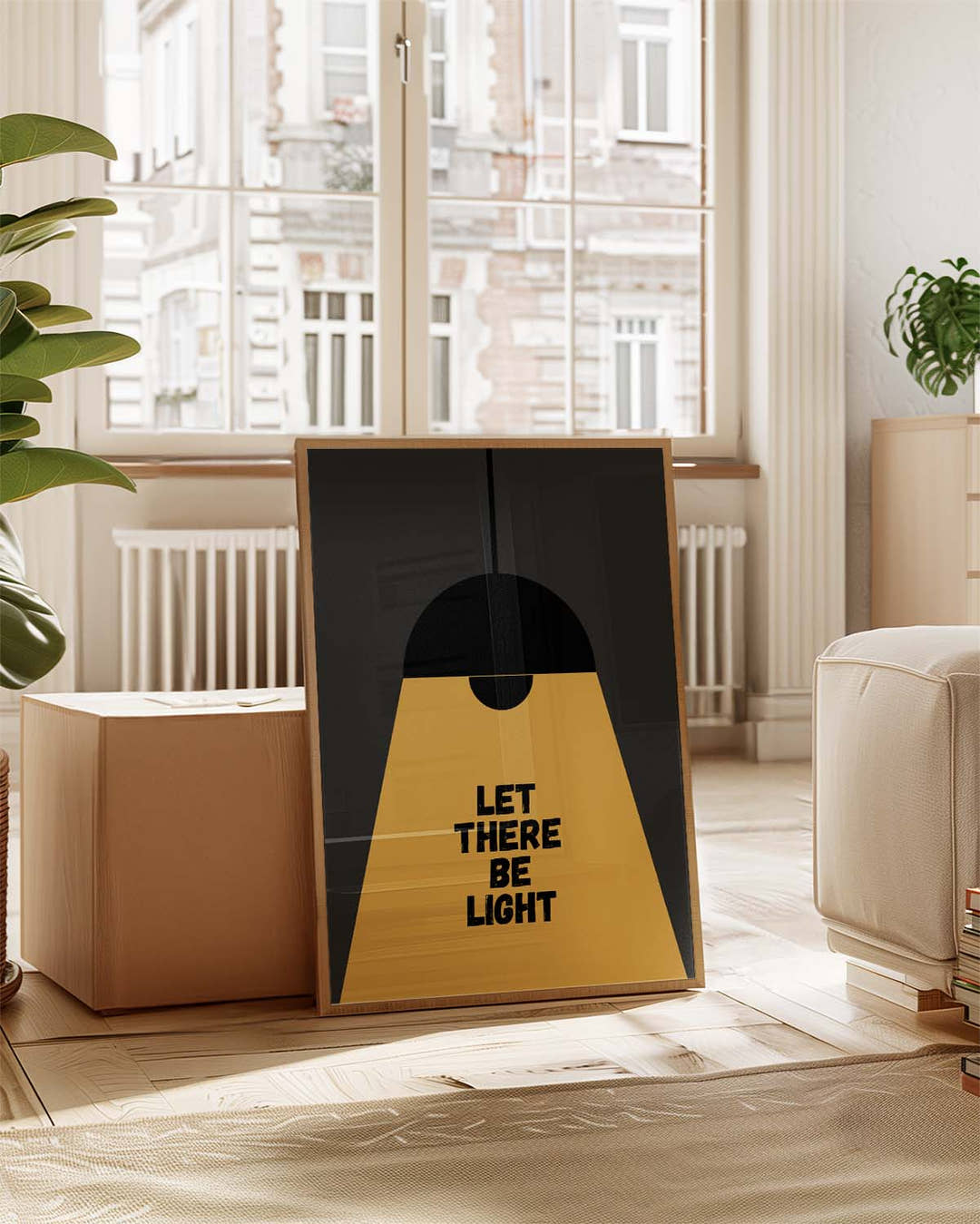 Let There Be Light | Illustration Poster