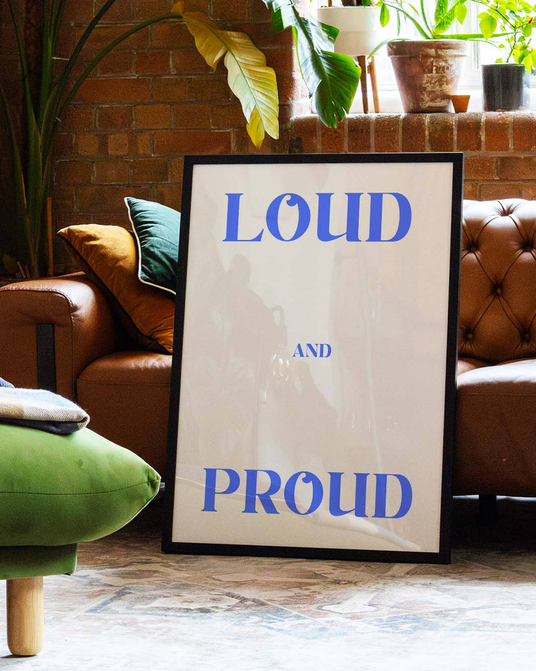 Loud and Proud | Typografie Poster
