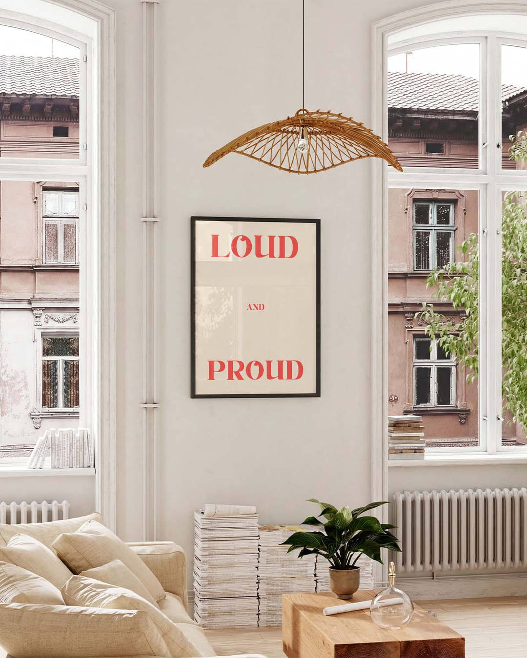 Loud and Proud | Typografie Poster