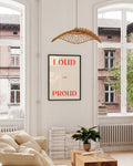 Loud and Proud | Typografie Poster