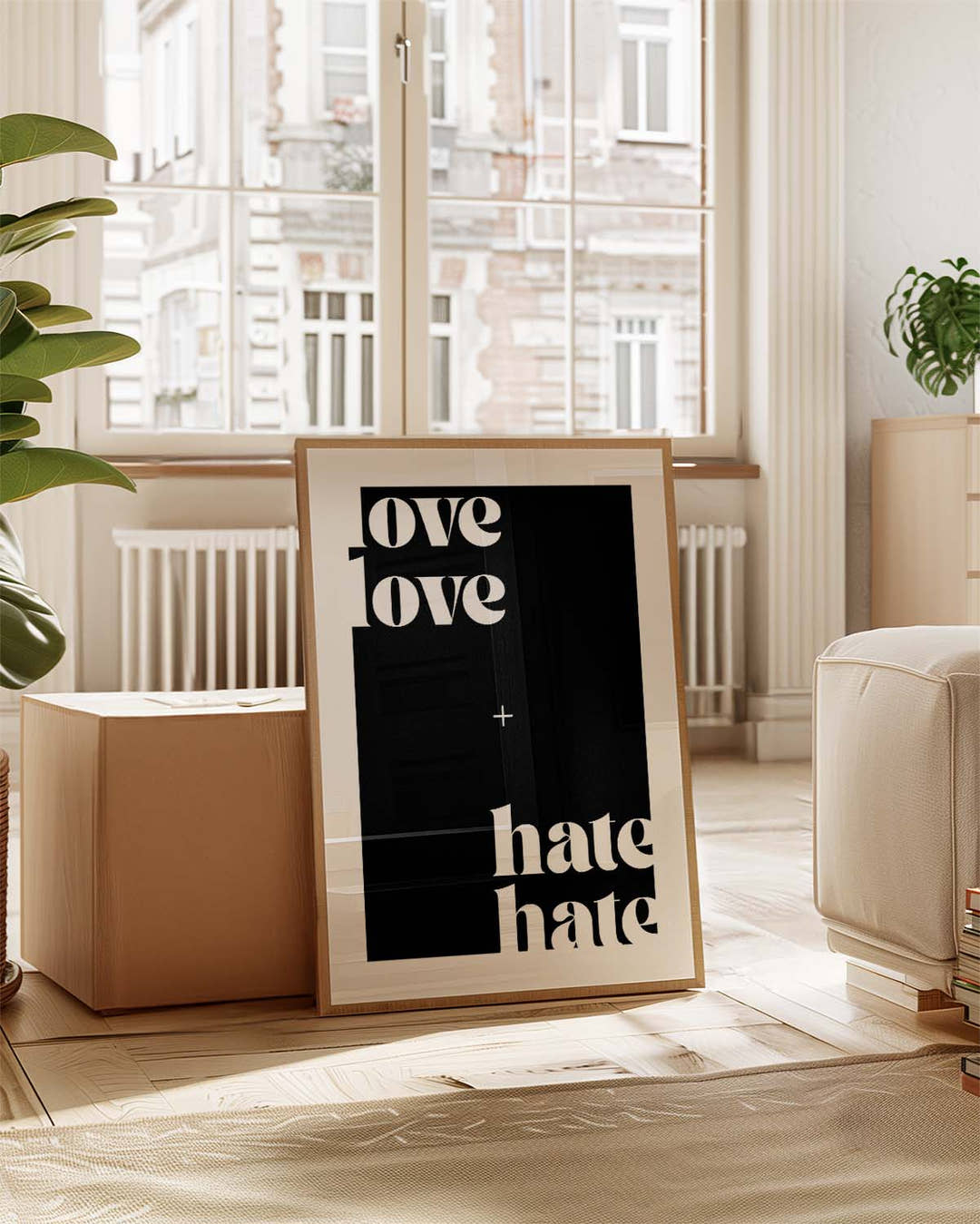 Love Love | Typografie Poster