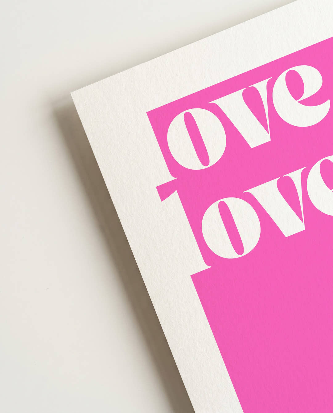 Love Love | Typografie Poster