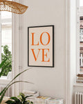 Love | Typografie Poster
