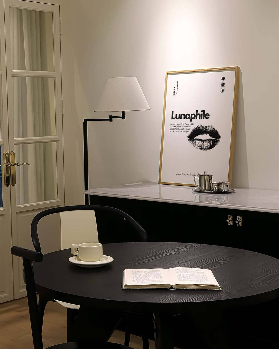 Lunaphile | Typografie Poster