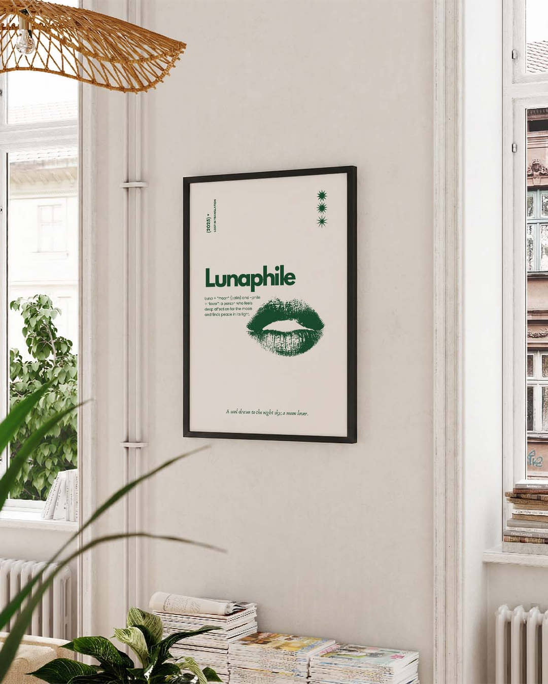 Lunaphile | Typografie Poster