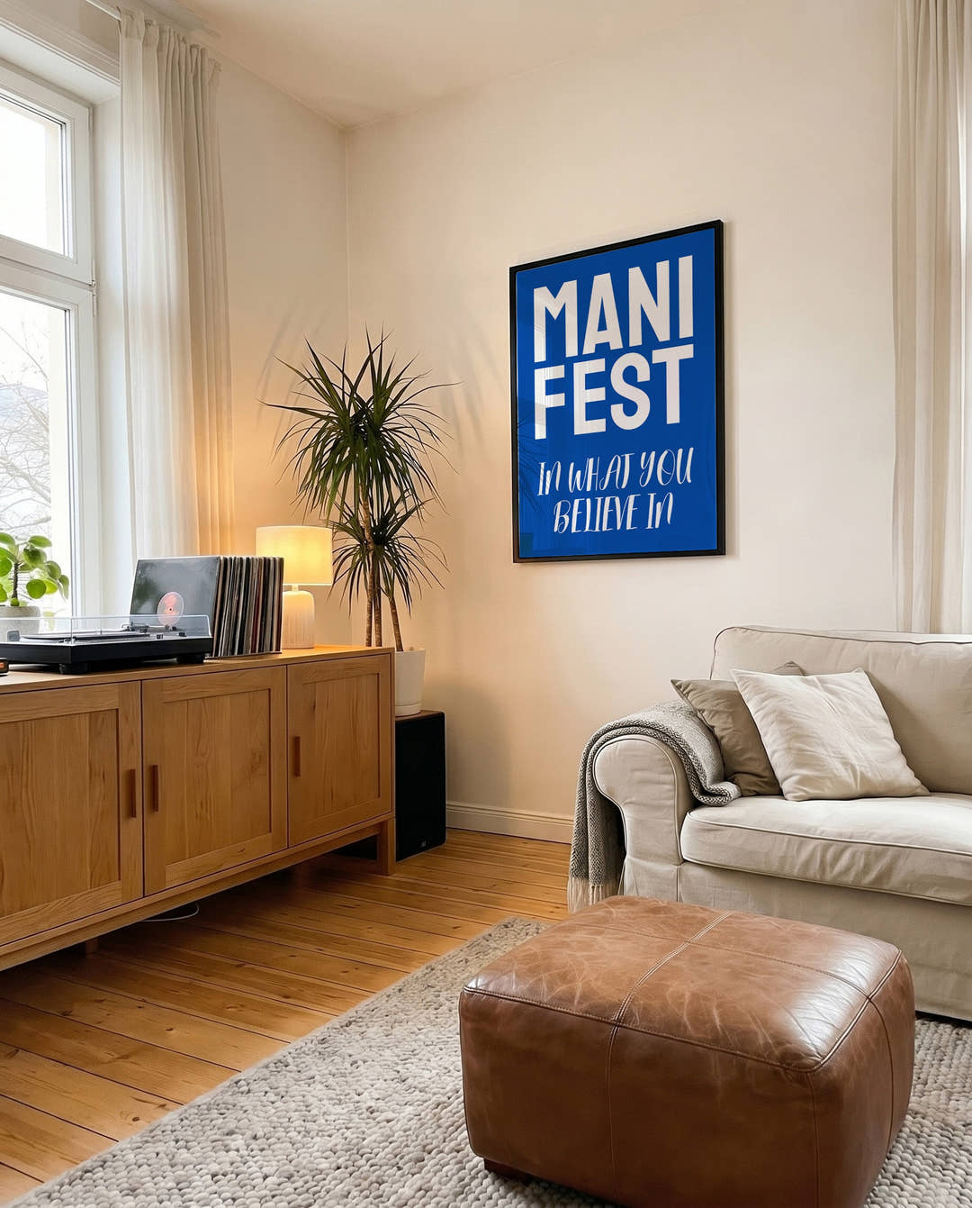 Manifest | Typografie Poster