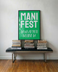 Manifest | Typografie Poster