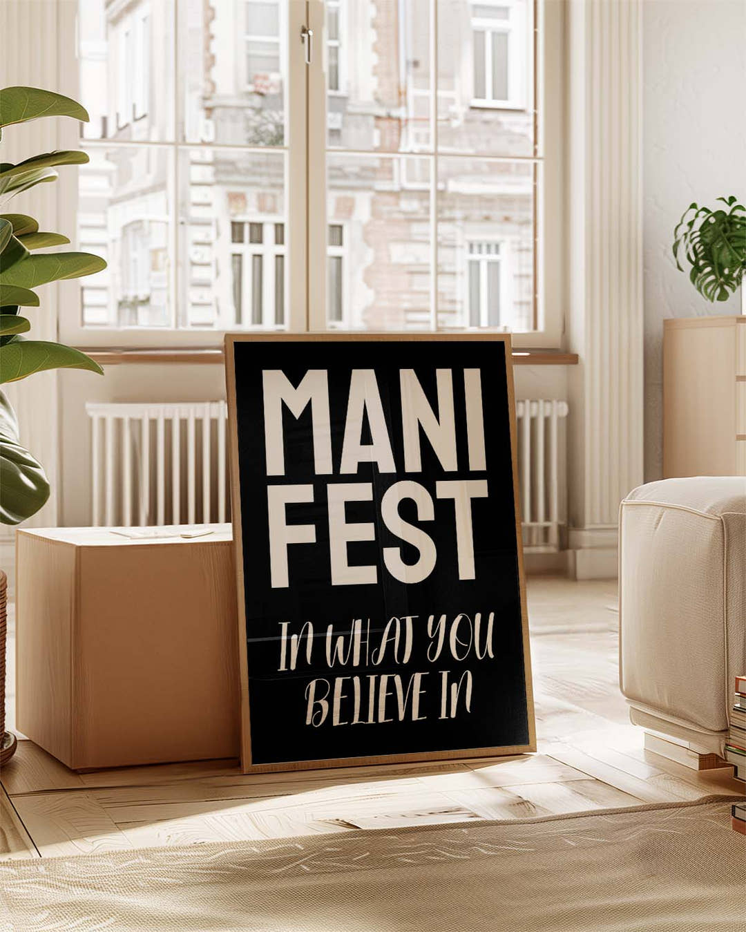 Manifest | Typografie Poster
