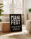 Manifest | Typografie Poster