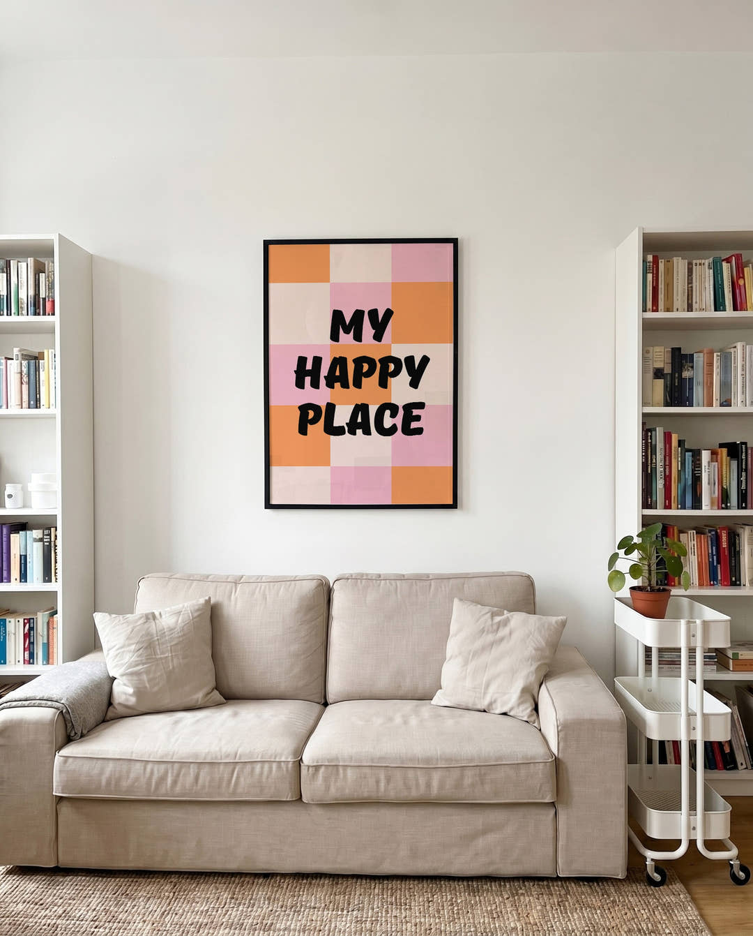 My Happy Place | Typografie Poster