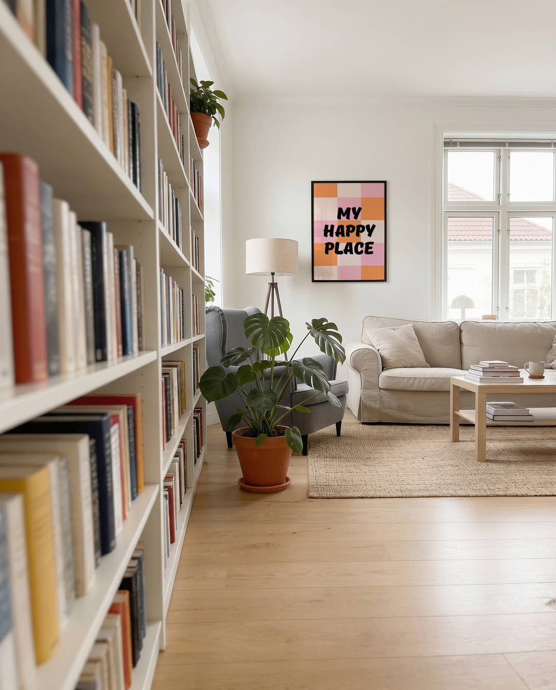 My Happy Place | Typografie Poster