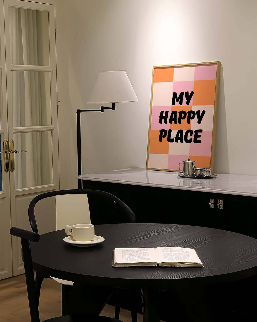My Happy Place | Typografie Poster