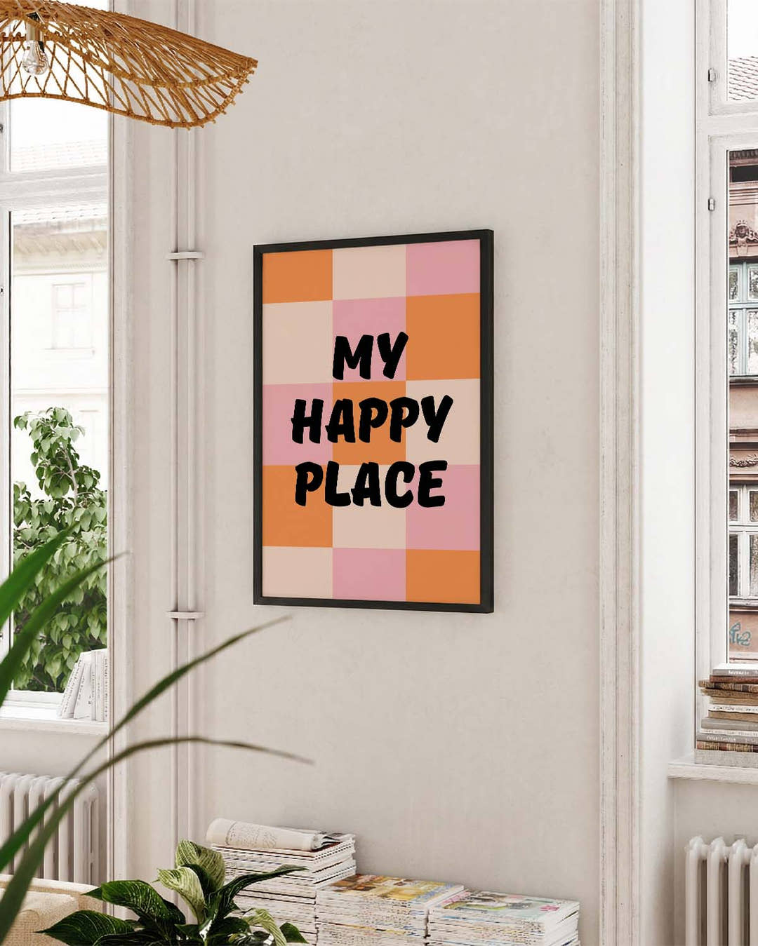 My Happy Place | Typografie Poster