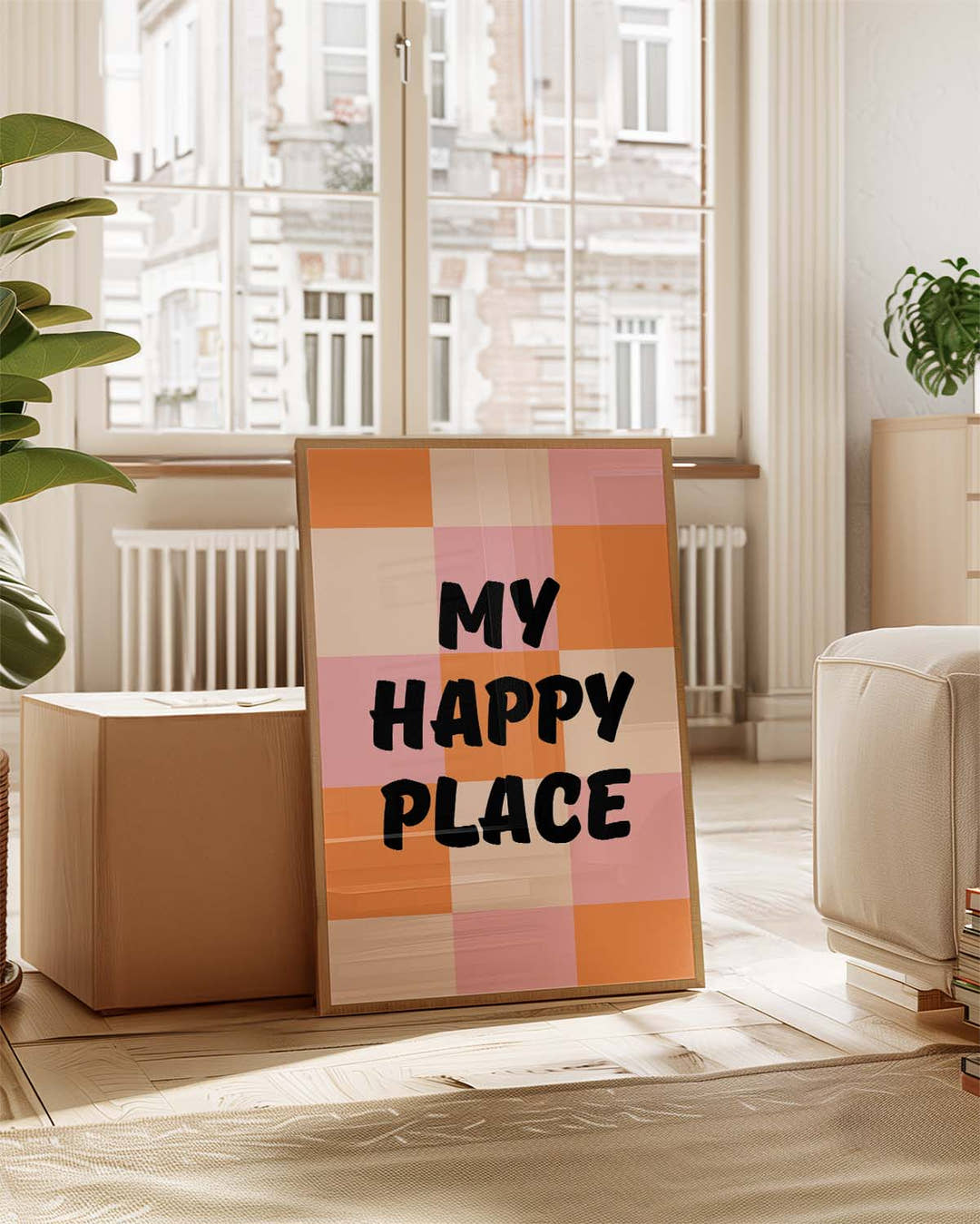 My Happy Place | Typografie Poster
