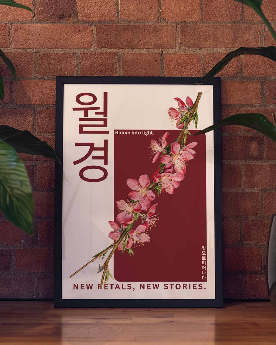 New Petals | Botanical Asia Art Poster
