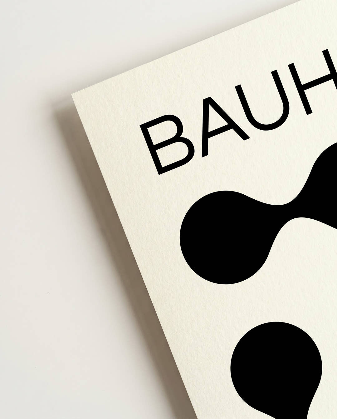 No Emotions | Bauhaus Poster