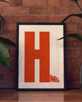 Happy | Typografie Poster