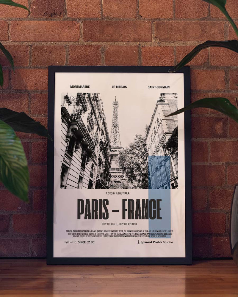 Paris | City Art Poster