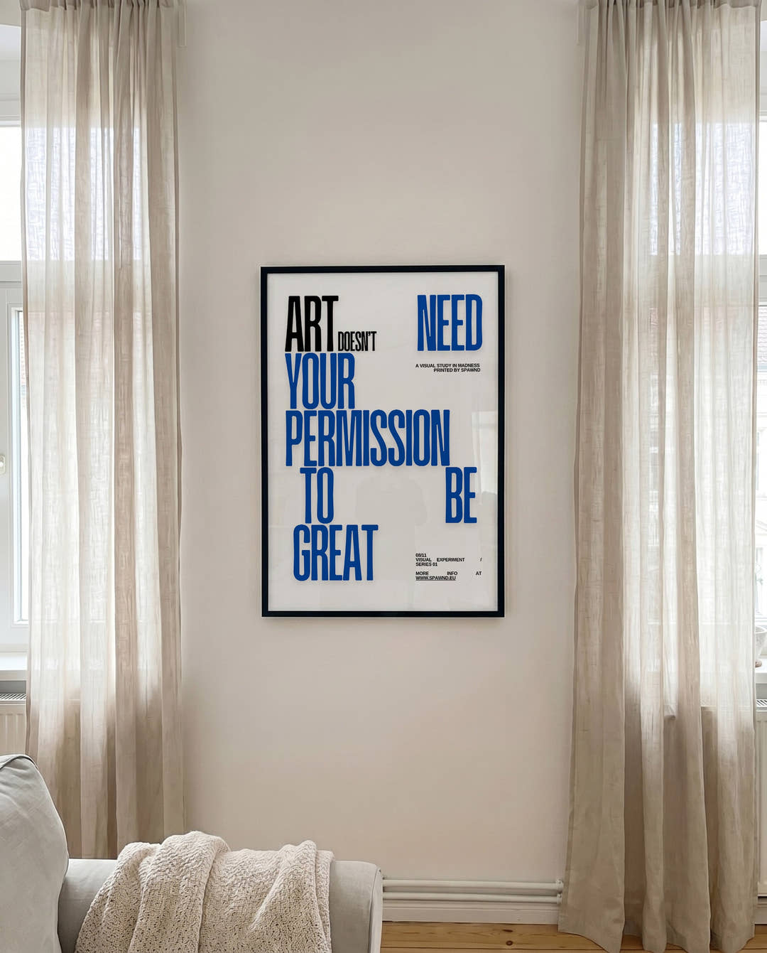 Permission | Typografie Poster