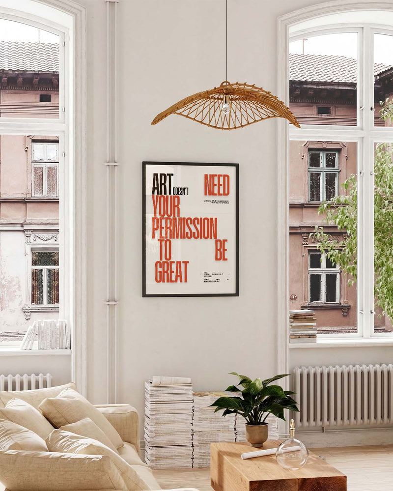 Permission | Typografie Poster