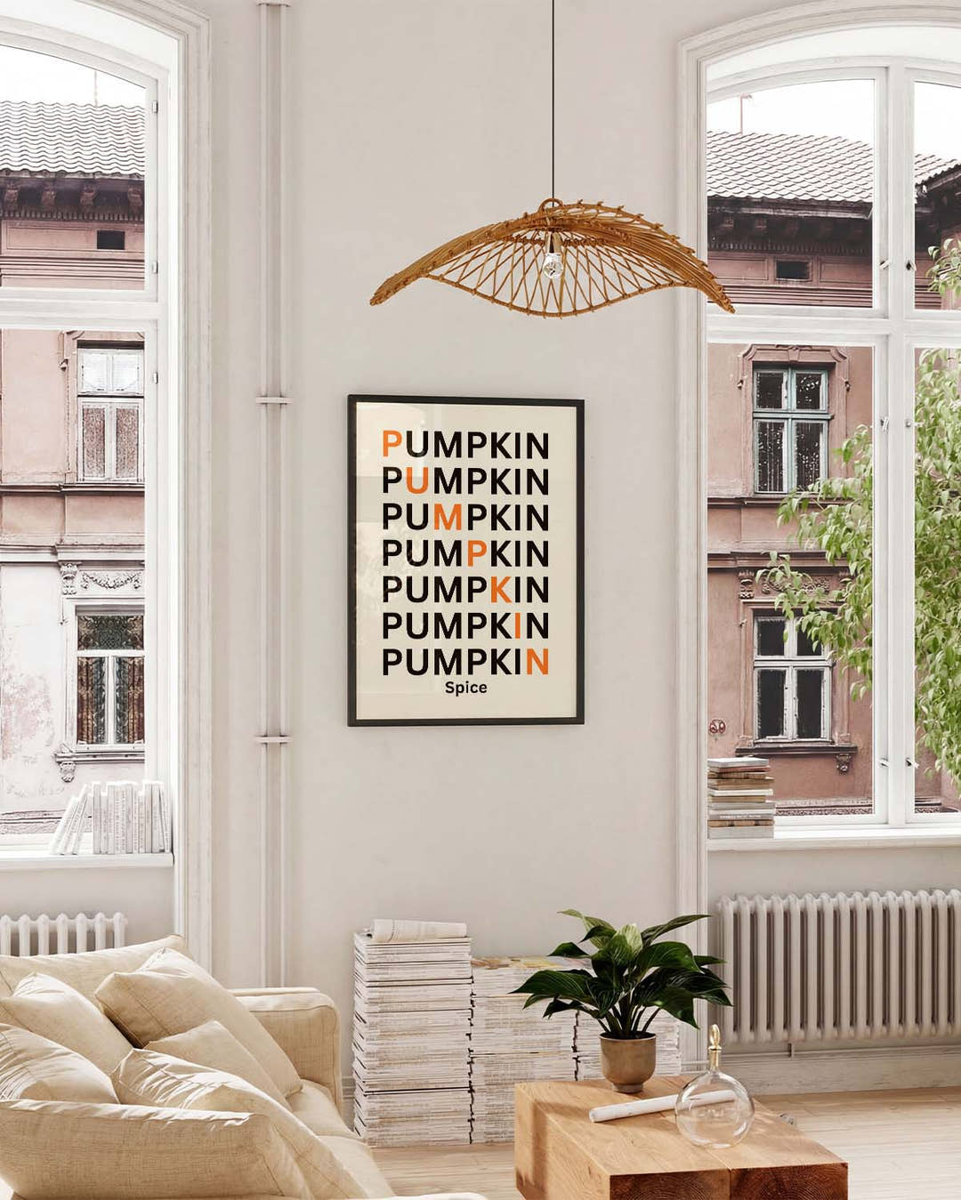 Pumpkin Spice | Typografie Poster