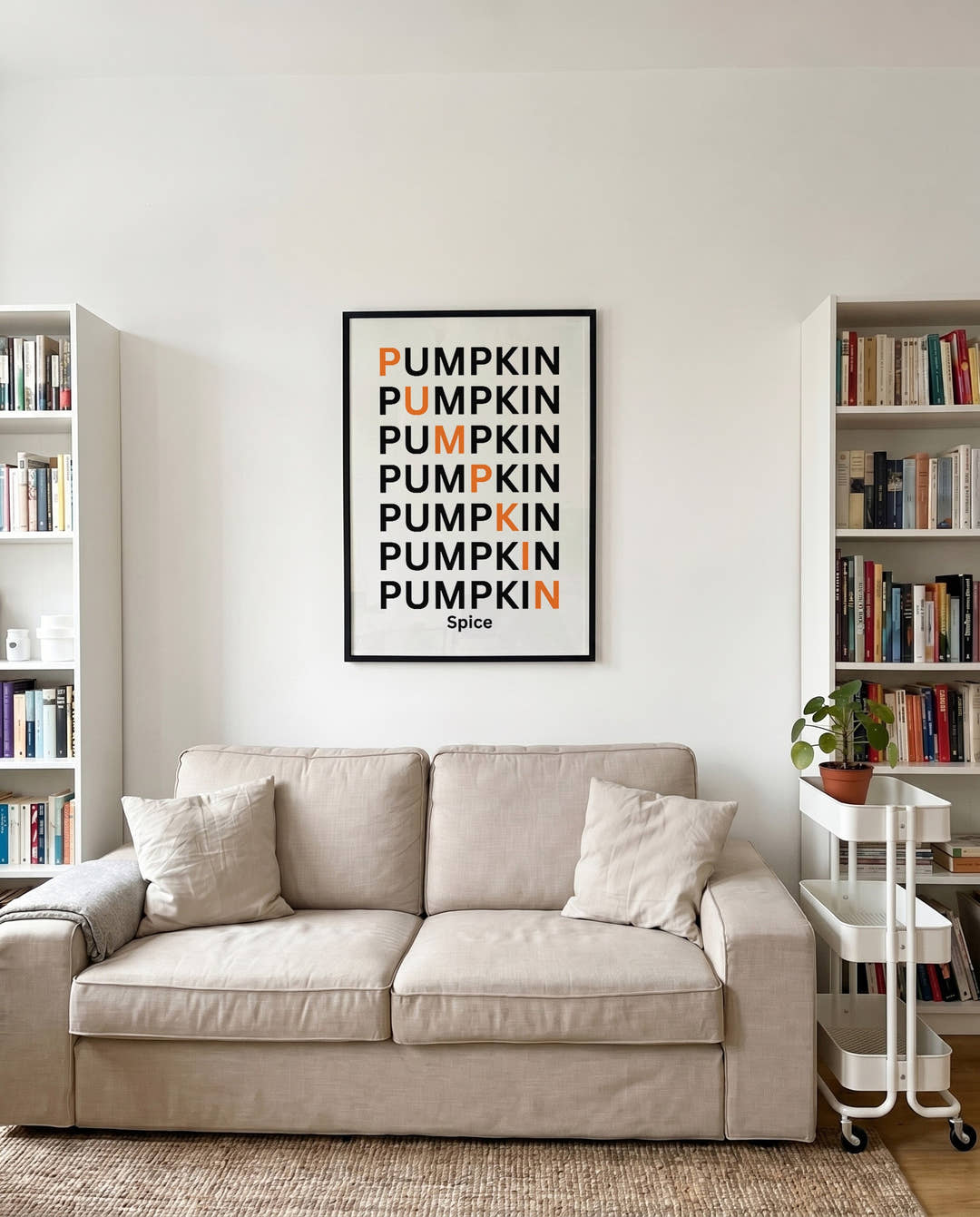 Pumpkin Spice | Typografie Poster