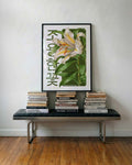 Quiet Sun | Botanical Asia Art Poster