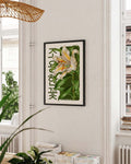 Quiet Sun | Botanical Asia Art Poster