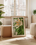 Quiet Sun | Botanical Asia Art Poster