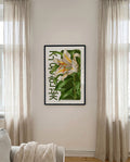 Quiet Sun | Botanical Asia Art Poster