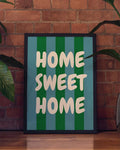 Home Sweet Home | Typografie Poster