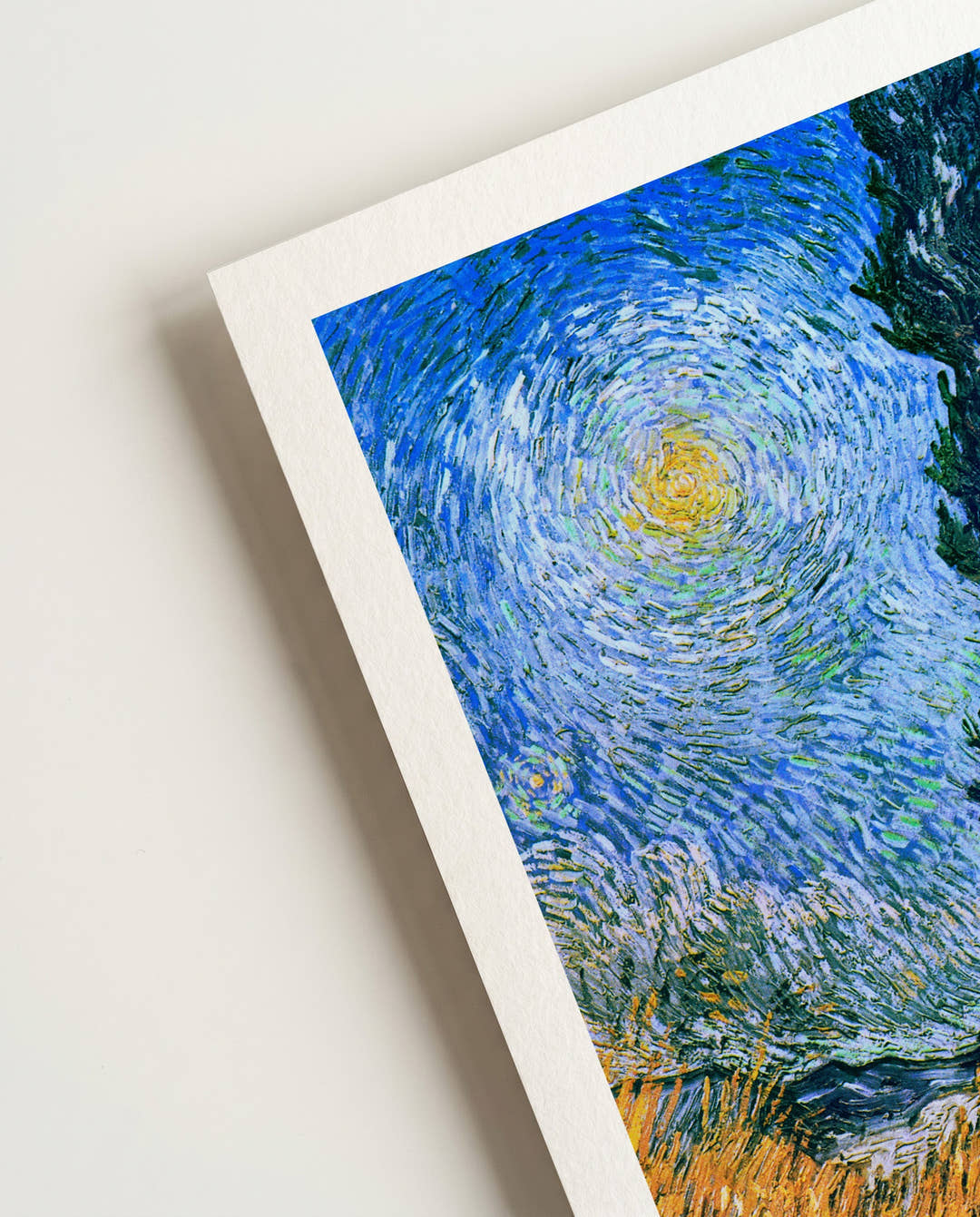 Route avec cyprès et étoile | Vincent van Gogh Poster