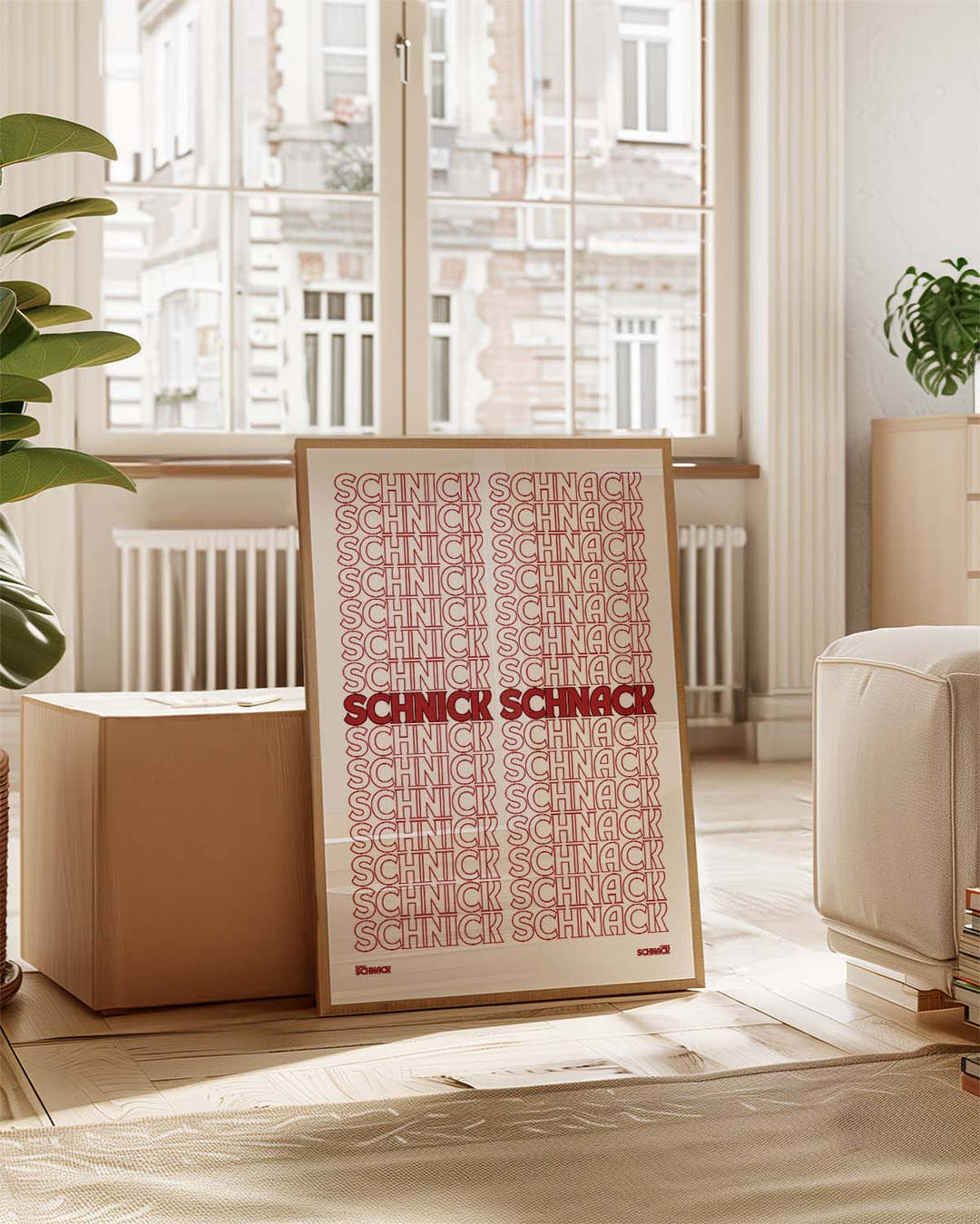 Schnick Schnack | Typografie-Poster