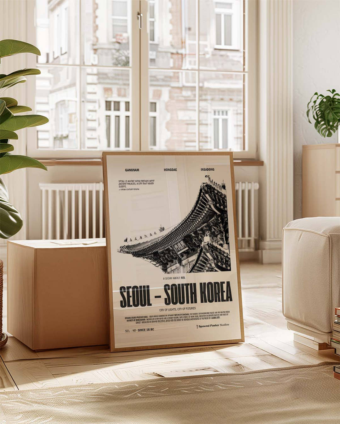 Seoul | City Art Poster