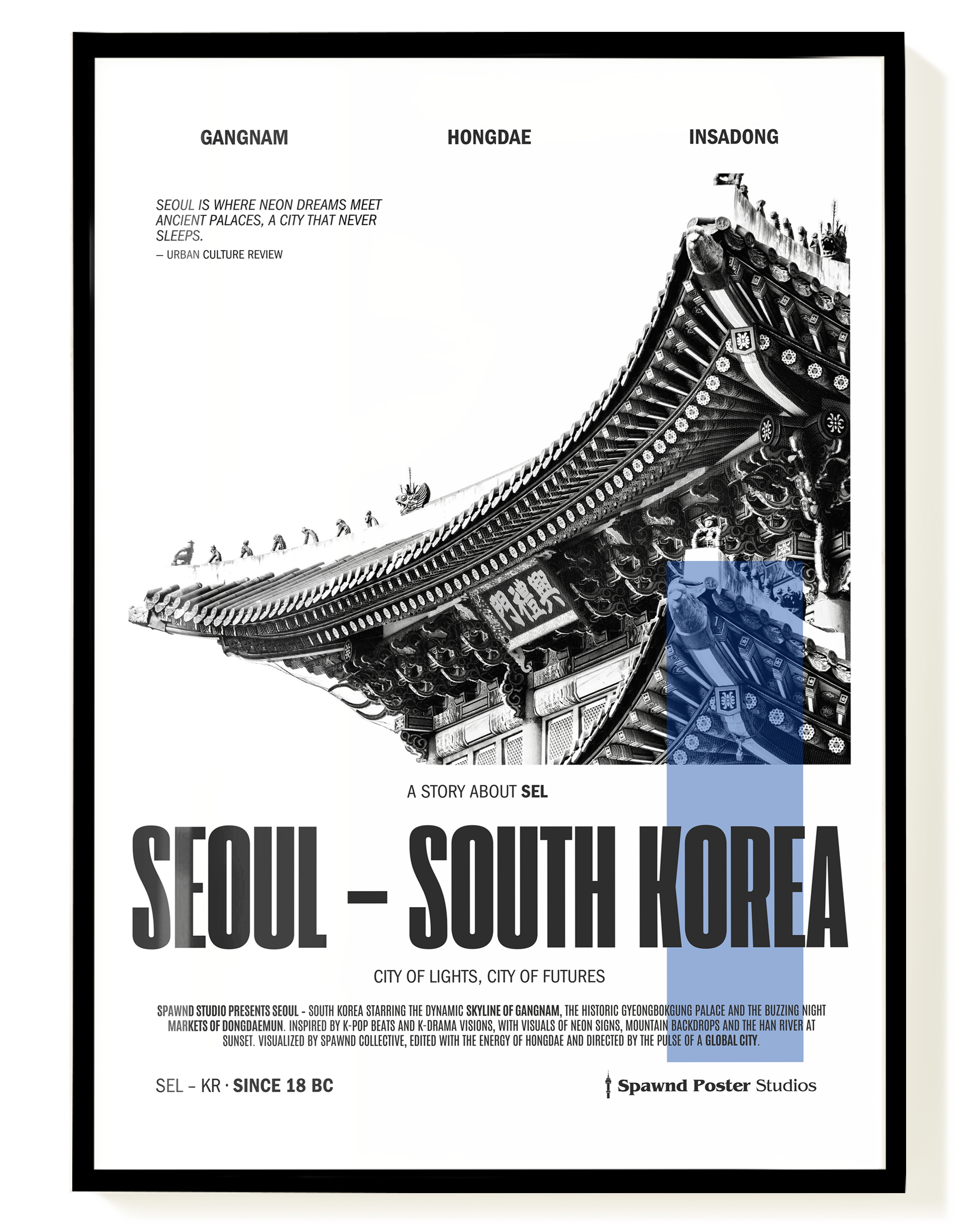 Seoul | City Art Poster – Wallera®