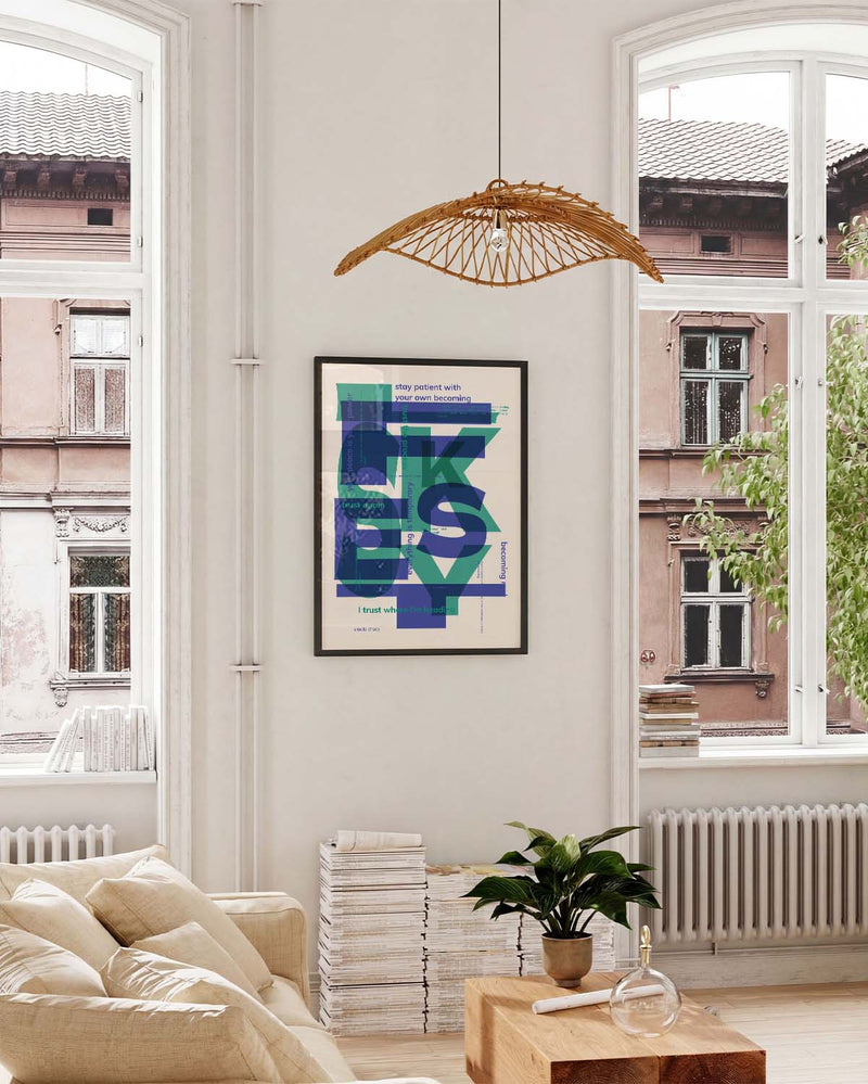 Sky | Typografie Poster