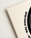 Spin Back Time | Illustration Poster